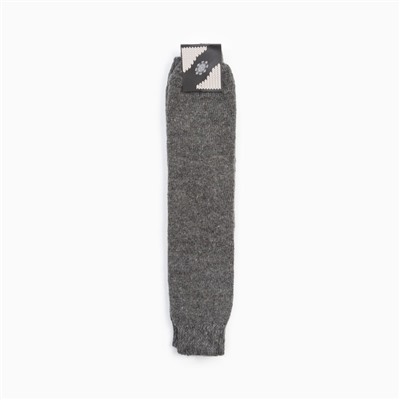 Гетры женские шерстяные цвет серый