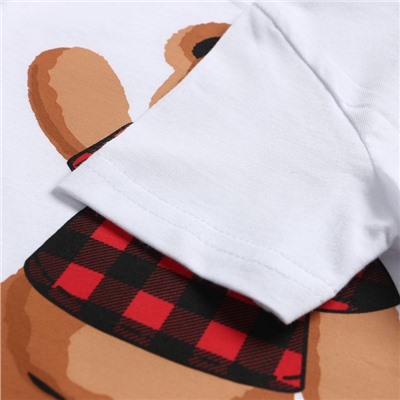 Пижама детская KAFTAN: Best friends размер 30 (98-104 см)