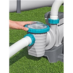 Фильтр-насос, 220-240V, 6056 л/ч, для бассейна, песочный, 58497 Bestway