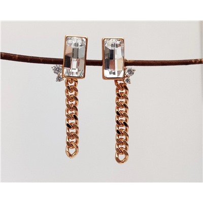 Серьги с кристаллами Swarovski