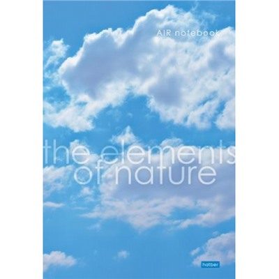 Тетрадь А4  96л линия "Элементы природы" глянц.лам (093582) Хатбер