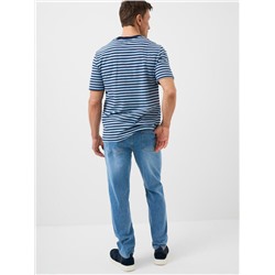 Брюки текстильные джинсовые для мужчин