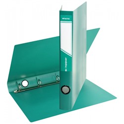 Папка пластиковая 4 кольца 40мм зеленая 700мкм 5675 inФОРМАТ