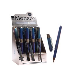 Ручка шариковая BrunoVisconti. MONACO.PEARL 0.5 мм, стержень синий, темно-синий корпус
