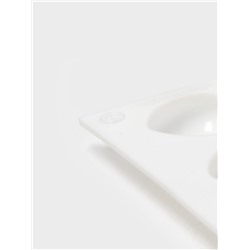 Форма для муссовых десертов и шоколада KONFINETTA «Сердца», силикон, 29.7×17.3×1.5 см, 35 ячеек (2.7×2.5 см), белая