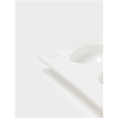 Форма для муссовых десертов и шоколада KONFINETTA «Сердца», силикон, 29.7×17.3×1.5 см, 35 ячеек (2.7×2.5 см), белая