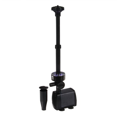 Фонтан садовый с подсветкой LED-3800FP, 40 Вт, h=2 м, 2000 л/ч, 15 LED-ламп