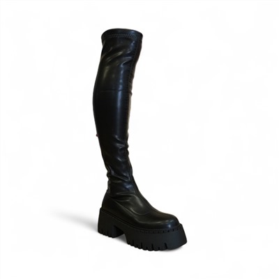 Сапоги-чулки евро зима К916-21 черные