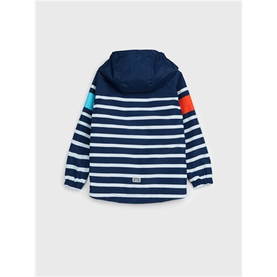 Куртка текстильная с полиуретановым покрытием для мальчиков (ветровка)