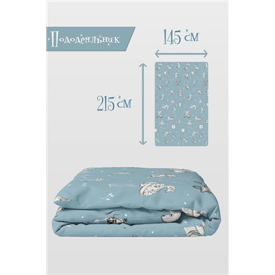 Постельное белье детское 1.5 спальное Алфавит 2 наволочки Sleep Story
