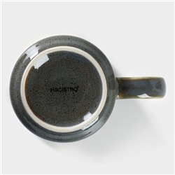 Набор кружек Magistro Fog, 350 мл, 2 шт., фарфор, зелёный