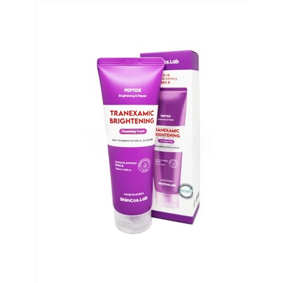 ShinCos.Lab Пенка для умывания от пигментации с транексамовой кислотой Tranexamic Brightening Cleansing Foam
