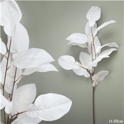 Цветок искусственный БЕЛЫЙ 88 см / ZHQ-10 /уп 200/