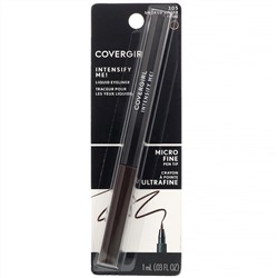 Covergirl, Intensify Me!, жидкая подводка для глаз, оттенок 305 «Дымчатый янтарь», 1 мл (0,03 унции)