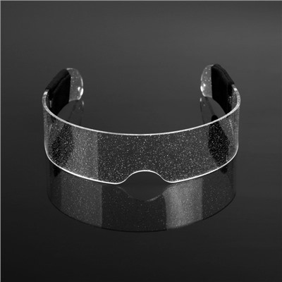 Светодиодные очки «Сияние», 14.5×4.5×18 см, батарейки CR2032×2 (в комплекте), 3 режима, свечение RGB