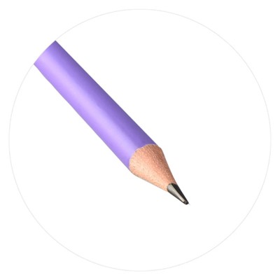 Карандаш черногр. "СЕРДЦА" круглый HB в тубе 67810 Феникс