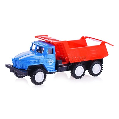 Грузовик металлический, инерционный, Самосвал, подвижные элементы