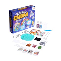 Набор для опытов «Эпоксидная смола», украшения и брелок-лабиринт