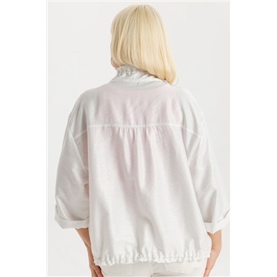 Жакет женский  4423/01/Молочный блеск