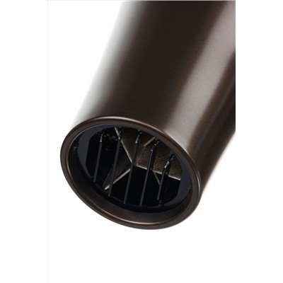 Dewal Профессиональный фен для волос / Blues Chocolate 03-8088, ионизация, коричневый, 2600 Вт KRISTALLER, 1130616