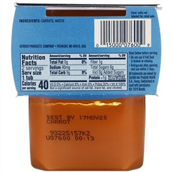 Gerber, морковь, 2 баночки, 113 г (4 унции) в каждой