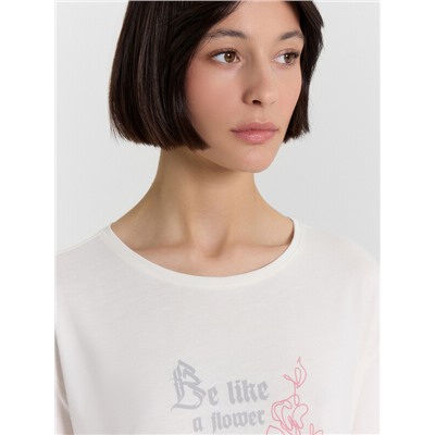 КОМПЛЕКТ ЖЕНСКИЙ (ФУТБОЛКА, БРИДЖИ) 592541