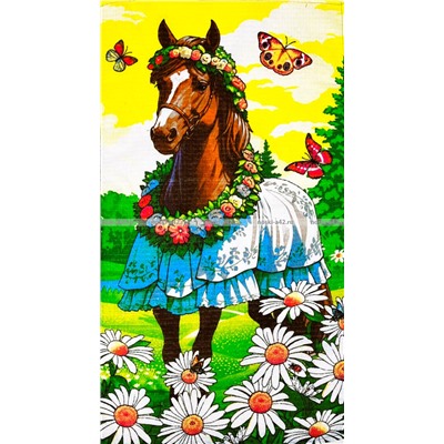 Полотенца вафельные Символ года