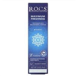 R.O.C.S., зубная паста для максимальной свежести, 94 г (3,3 унции)