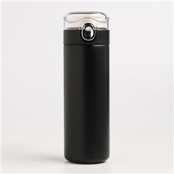 Термос Мастер К Simple, 400 мл, 20.5×6.3 см, сохраняет тепло 8 ч, нержавеющая сталь, чёрный