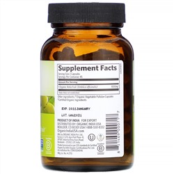 Organic India, амла, 90 вегетарианских капсул