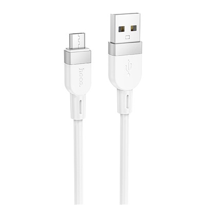 Кабель USB - micro USB Hoco X109 12W 100см 2,4A  (white)