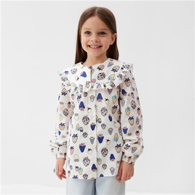 Рубашка детская KAFTAN «Ягоды», размер 30 (98-104 см)