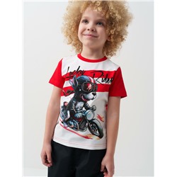 Фуфайка трикотажная для мальчиков (футболка)