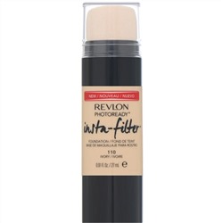 Revlon, Тональная основа Insta-Filter, PhotoReady, оттенок слоновой кости 110, 27 мл