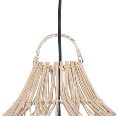 Светильник потолочный из ротанга «Робби», 1×120 Вт, Е27, 30×30×30 см