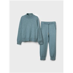 Комплект трикотажный для девочек: джемпер, брюки
