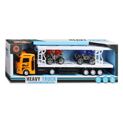 Автовоз с квадроциклами, в коробке