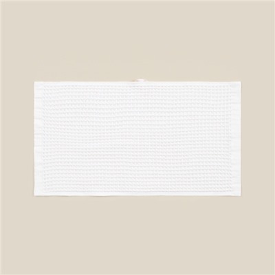 Полотенце вафельное SL HOME: Basic "Блан де Блан" 30х60 см, 100% хлопок, 340 г/м2