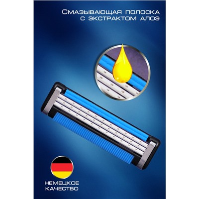 Кассеты сменные для бритья GL3007