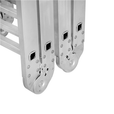 Лестница-трансформер ТУНДРА, алюминиевая, 4×5×5×4 ступени