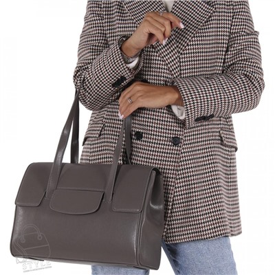 Сумка женская кожаная 3215NN gray Natalle Navetta