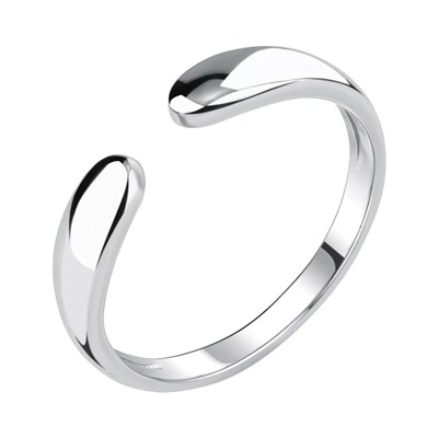 Кольцо из серебра без вставки, Л-10077