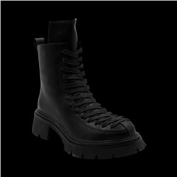 Ботинки из натуральной кожи Р-221-1 черные