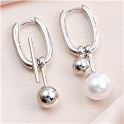 Серьги с замком кольцо арт. 13 5021 (id 289793)