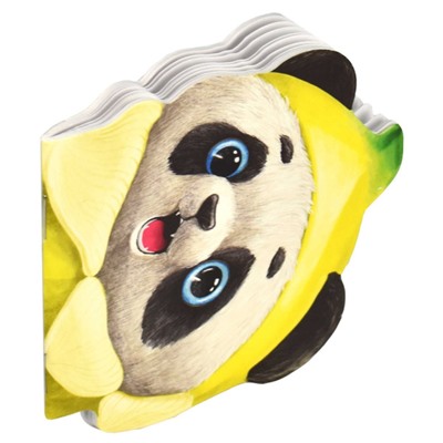 Блокнот фигурный 120х117 мм 30л без линовки "СЛАДКАЯ МОРДОЧКА" 63038 Феникс