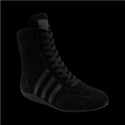 Ботинки из натуральной кожи P-MR22-1 черные