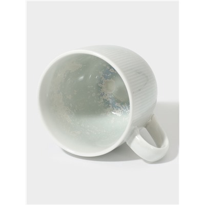 Кружка Magistro Willow, 350 мл, фарфор, голубая