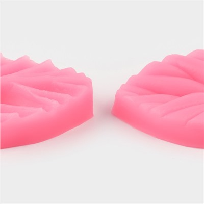 Молд кондитерский «Лист вишни», силикон, 2 части 7.5×5.5 см, МИКС