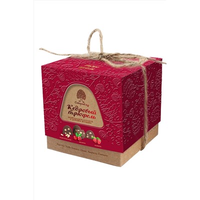 Конфеты "Кедровый трюфель" ассорти из тёмого шоколада 120г ЭКОПРОДУКТЫ, 1187650