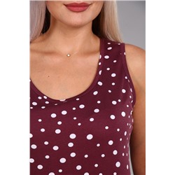 Майка "Сюжет" (Бордо)